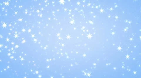 Christmas snow fall  with glints - seamless loop Stock Footage 33599366