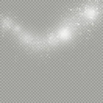 Christmas snow falling overlay effect. EPS 10 Stock Illustration