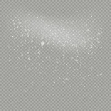 Christmas snow falling overlay effect. EPS 10 Stock Illustration