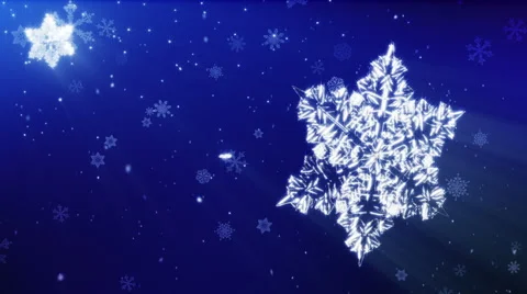 Christmas Snow Stock Footage 64273732