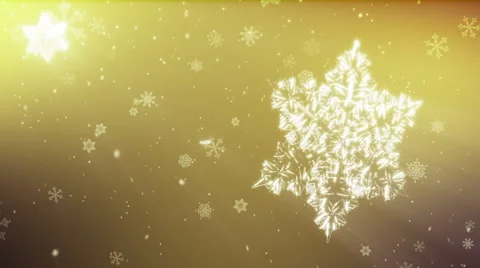 Christmas Snow Stock Footage 64276498
