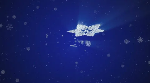 Christmas Snow. Stock Footage 64298930
