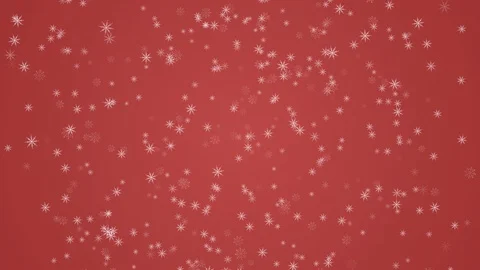 Christmas snow storm motion background loop red Stock Footage 98570448