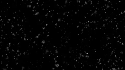 Christmas Snow Thick Falling Away- Super Slow - Medium Shot - Loop Stock Footage 120873713