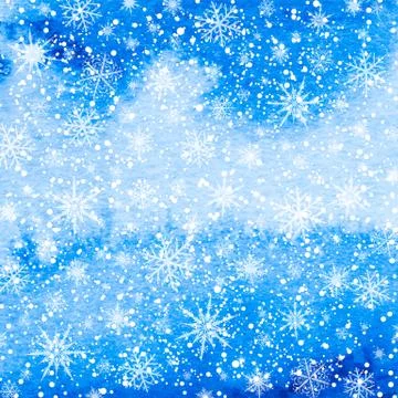 Christmas snow winter vector background Illustrazione stock