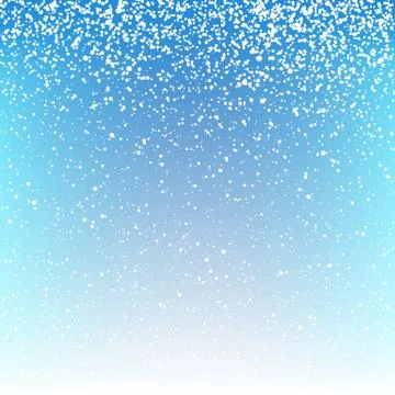 Christmas snowfall background. Vector illustration. Illustration