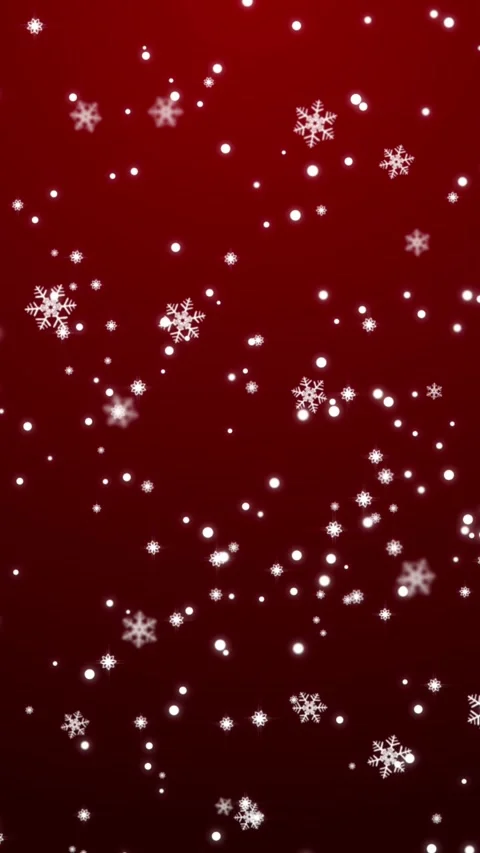 Christmas snowfall background vertical video Stock Footage 321470430
