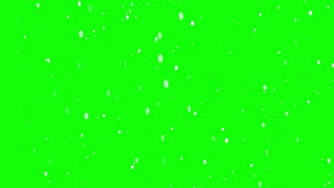 Christmas-snowfall-green-screen-overlay Vídeos de archivo 345657290