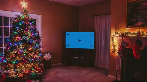 Christmas Snowfall loop photo Animation Background Stock Footage 224849667