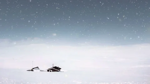 Christmas Snowfall loop photo Animation Background Stock Footage 225021007