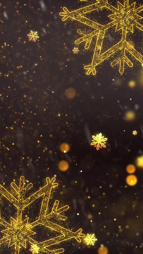 Christmas Snowflake Background 2 库存影片 283954680