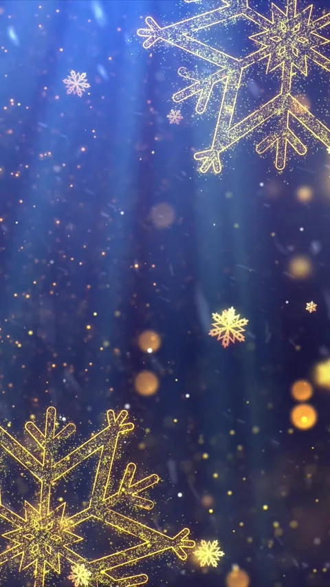 Christmas Snowflake Background 3 Stock Footage 283954761