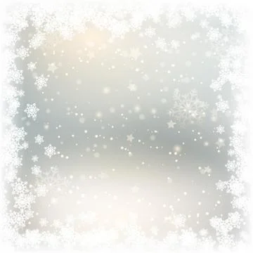 Christmas snowflake background Stock Illustration