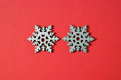 Christmas snowflake background Stock-Fotos