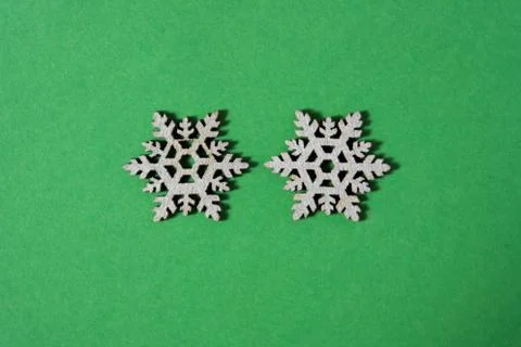 Christmas snowflake background Stock Photos