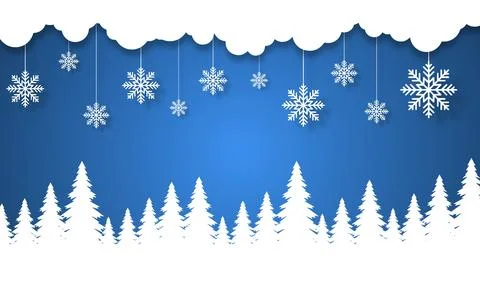 Christmas snowflake background. Vector illustration. Stock Illustration