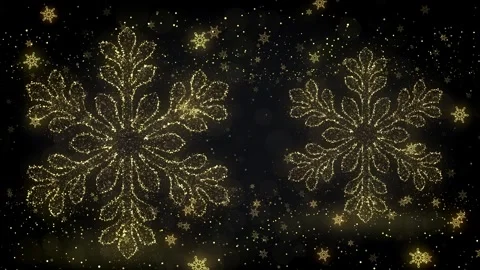 Christmas Snowflake Glitters Stock Footage 317910293