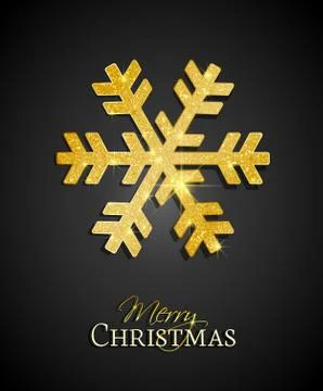 Christmas snowflake Stock Illustration