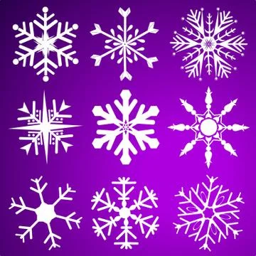 Christmas snowflake Stock Illustration