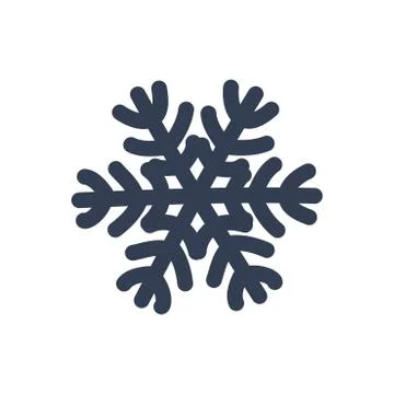 Christmas snowflake isolated illustration Stock Illustration