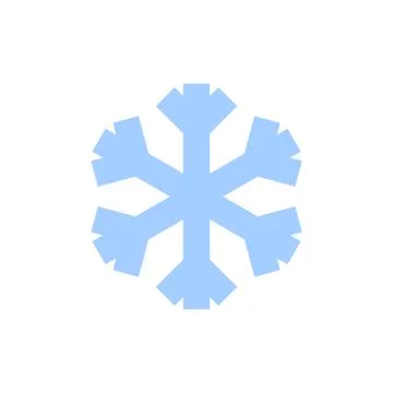 Christmas snowflake isolated illustration Stock Illustration