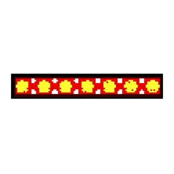 Christmas snowflake pattern washi tape decoration element Stock Illustration