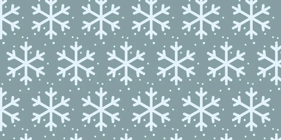 Christmas Snowflake patterns Backgrounds Stock Illustration