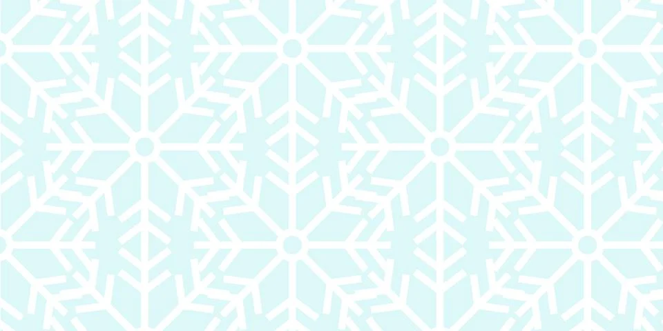 Christmas Snowflake patterns Backgrounds Stock Illustration