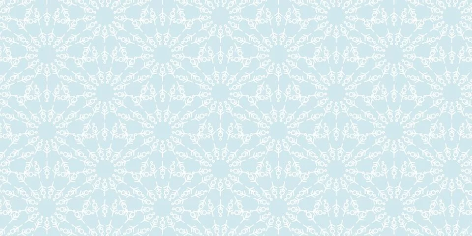 Christmas Snowflake patterns Backgrounds Illustrazione stock