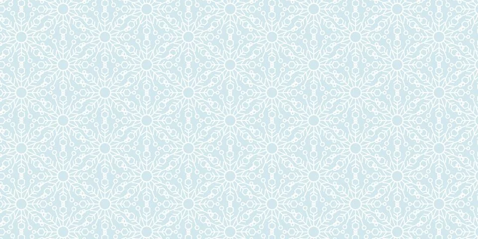 Christmas Snowflake patterns Backgrounds Stock Illustration