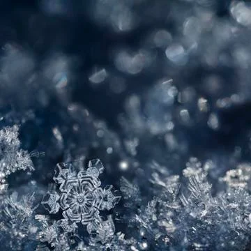 Christmas Snowflake Stock Photos