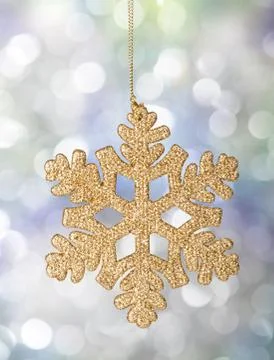 Christmas snowflake Stock Photos