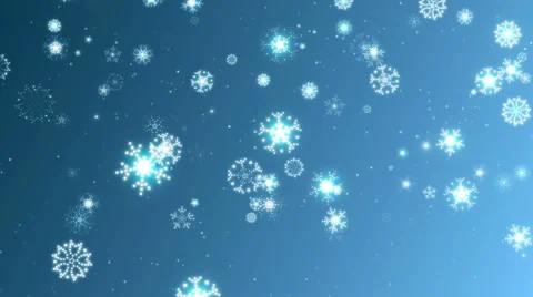 Christmas Snowflakes 2 Stock Footage 44170354