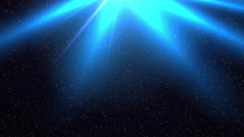 Christmas SnowFlakes Against  Rays Background Stock Footage 129884044