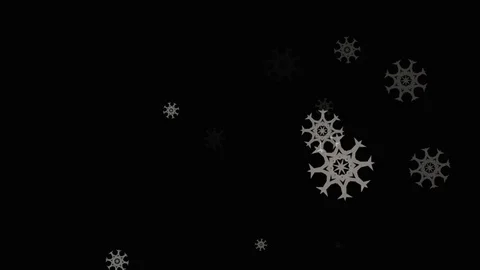 Christmas Snowflakes. Background. Stock Footage 81937533