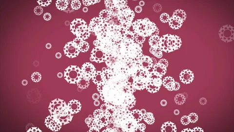 Christmas Snowflakes Background 스톡 동영상 87805578