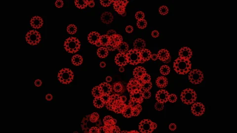 Christmas Snowflakes Background 動画素材 87806707