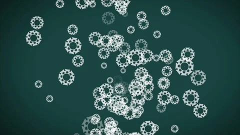 Christmas Snowflakes Background 動画素材 87806717