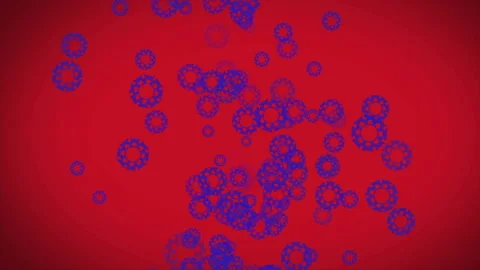 Christmas Snowflakes Background Stock Footage 87806958