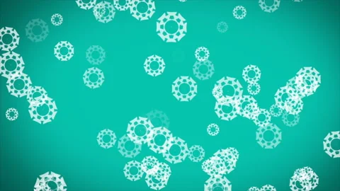 Christmas Snowflakes Background Видео 87844104