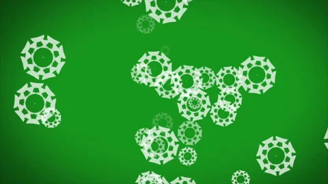 Christmas Snowflakes Background Видео 87844777