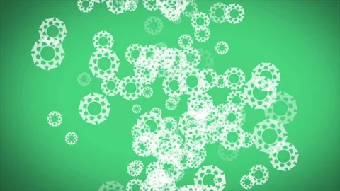 Christmas Snowflakes Background Vidéo 87844843