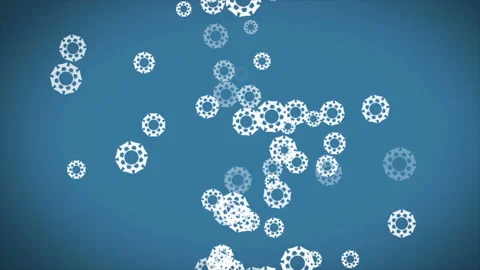 Christmas Snowflakes Background 스톡 동영상 87846202