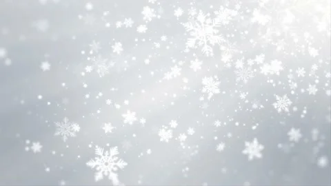 Christmas Snowflakes Background Stock Footage 219383403