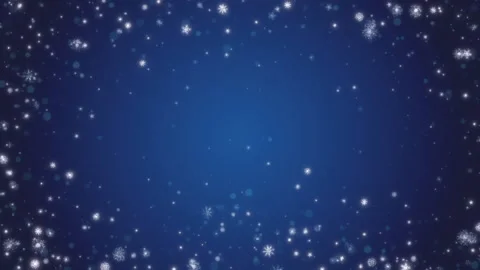 Christmas Snowflakes Background Stock Footage 222505979