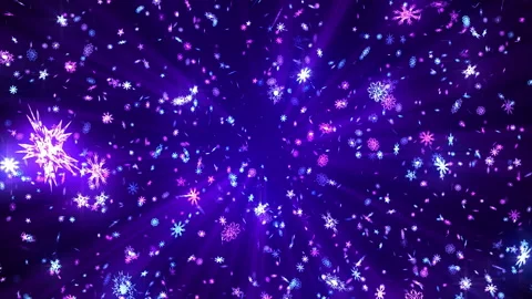 Christmas Snowflakes Background Stock Footage 224483594