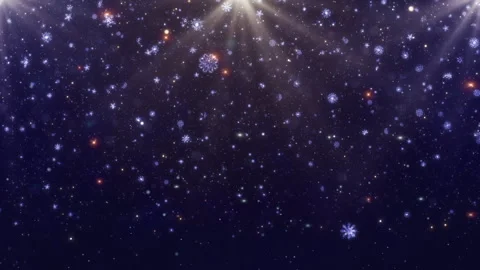 Christmas Snowflakes Background Stock Footage 255991766