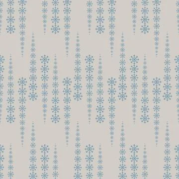 Christmas snowflakes background Stock Illustration