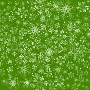Christmas snowflakes background Stock Illustration