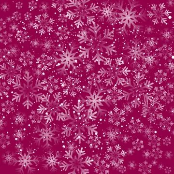 Christmas snowflakes background Stock Illustration